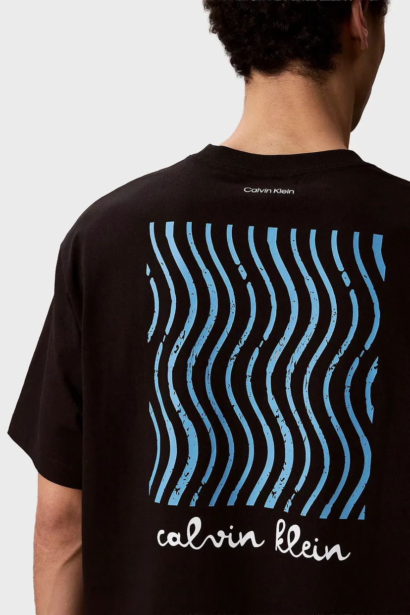 Футболка/SS 16s CK TRVL LINES GRAPHIC TEE 5
