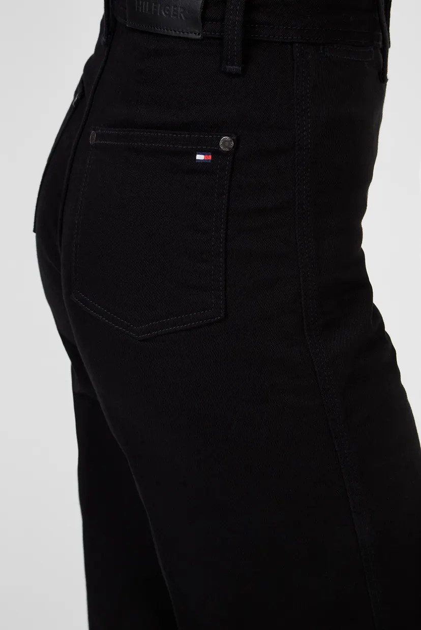 Женские черные джинсы BELL BOTTOM 5