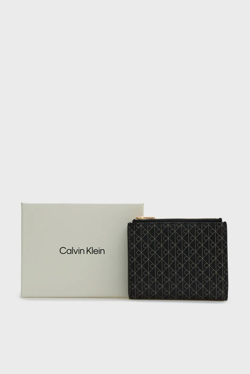 Картхолдер/EMBLEM AOP DOUBLE ZIP BIFOLD 5