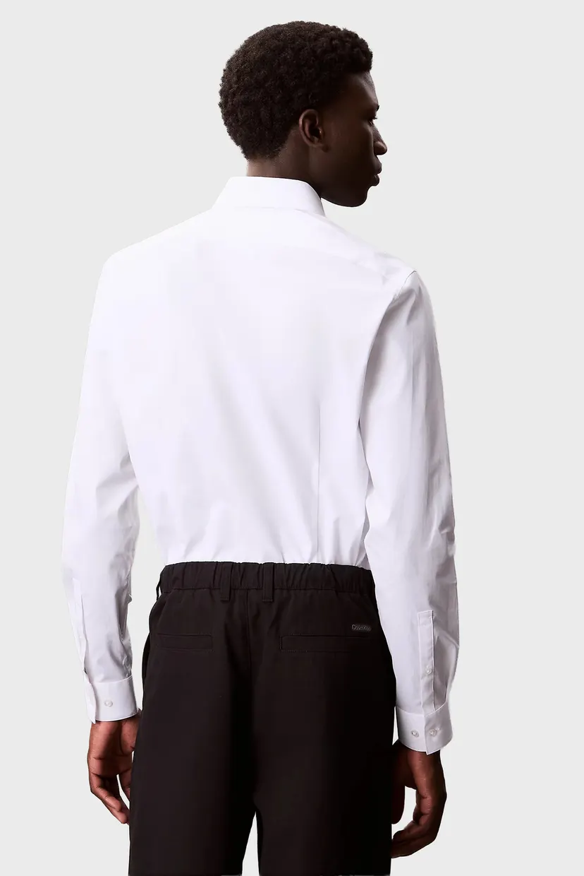 Рубашка SLIM ESNTL POPLIN NOS STR SLD 3