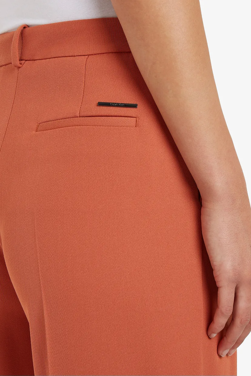 Брюки WOOL BLEND STRAIGHT PANT 4