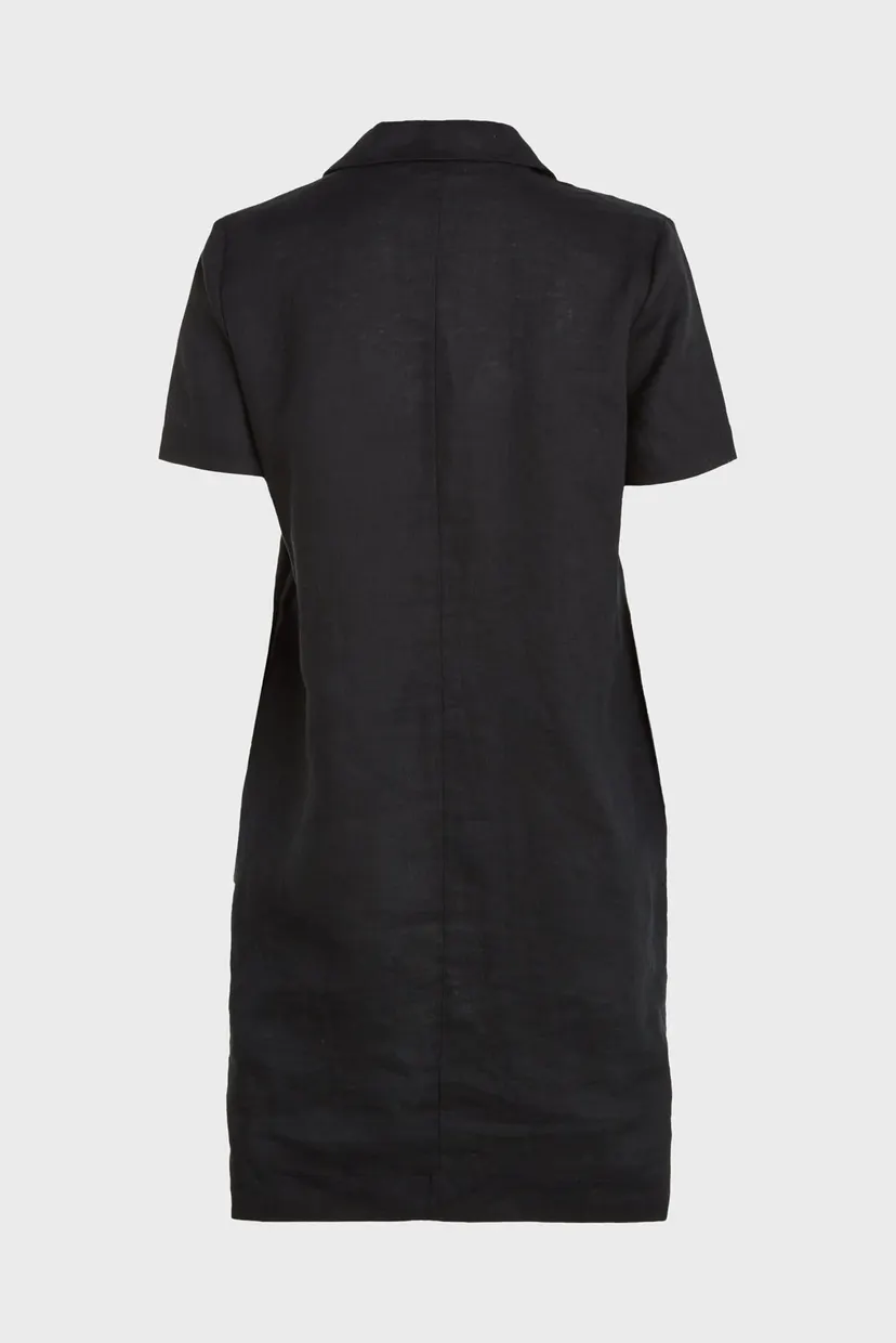Платье LINEN SHORTSLEEVE  MINI DRESS 6
