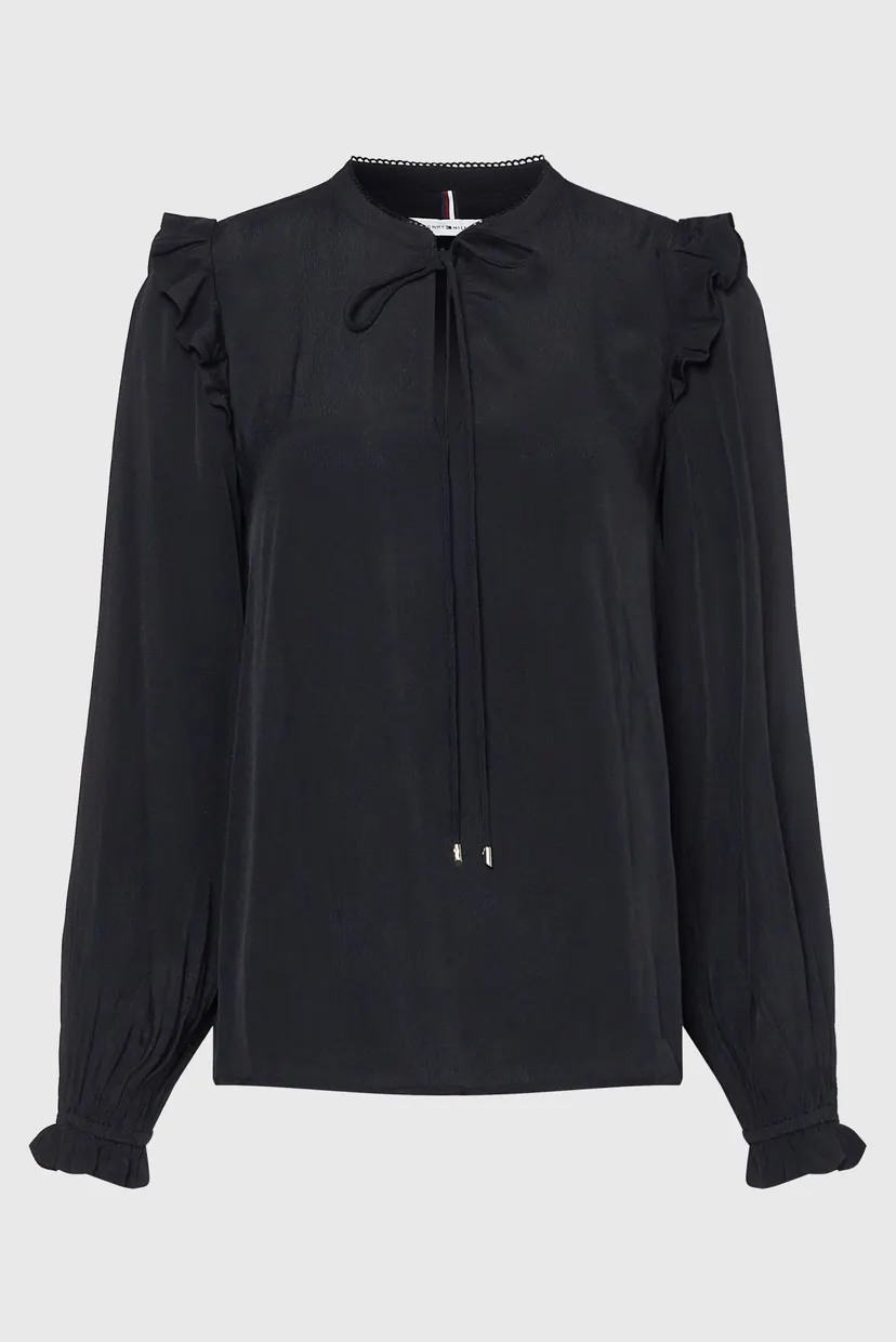 Блузка MOSS CREPE SOLID BLOUSE LS 5