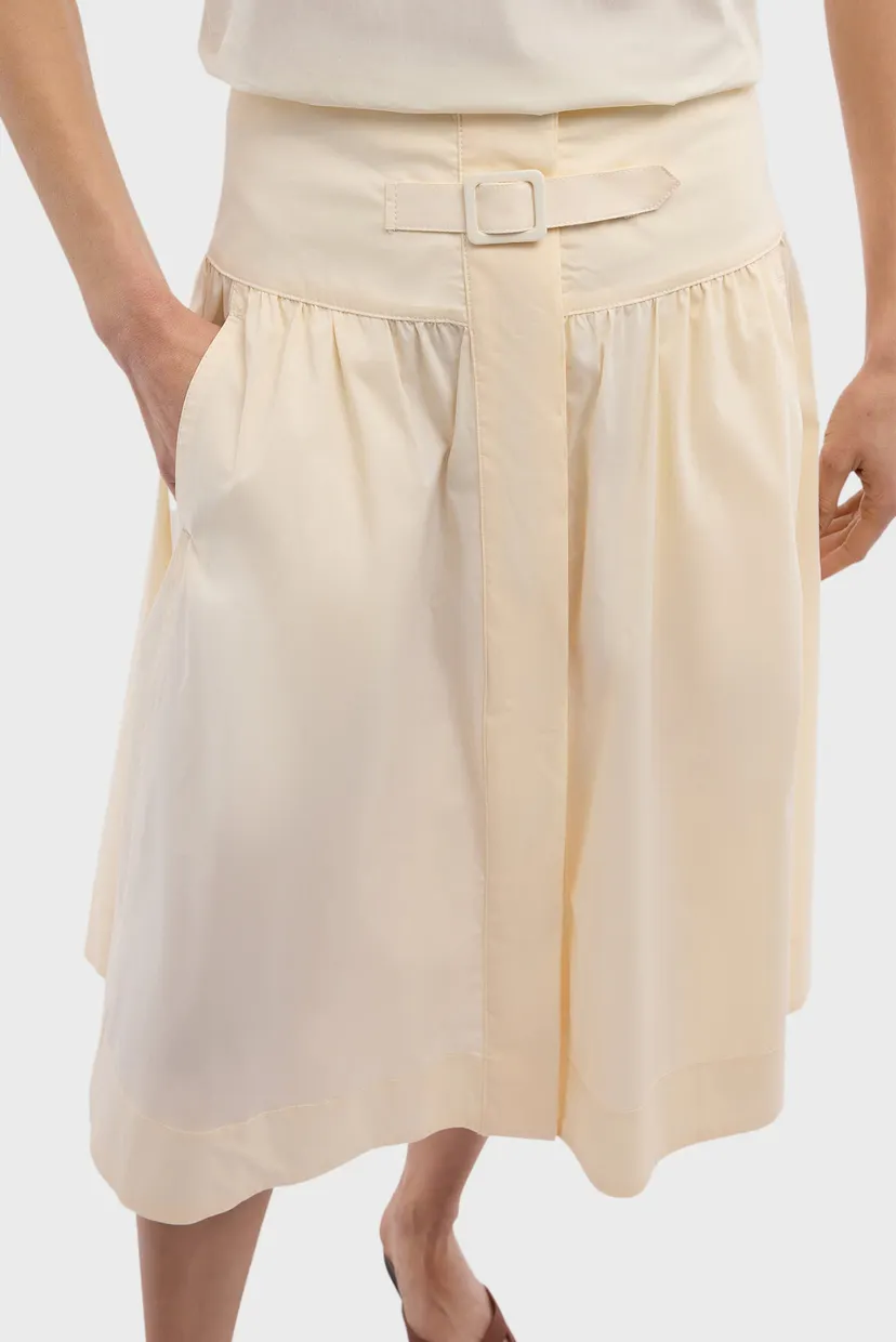 Юбка WRN07T59 A-LINE SKIRT - LIGHT COTTON 4