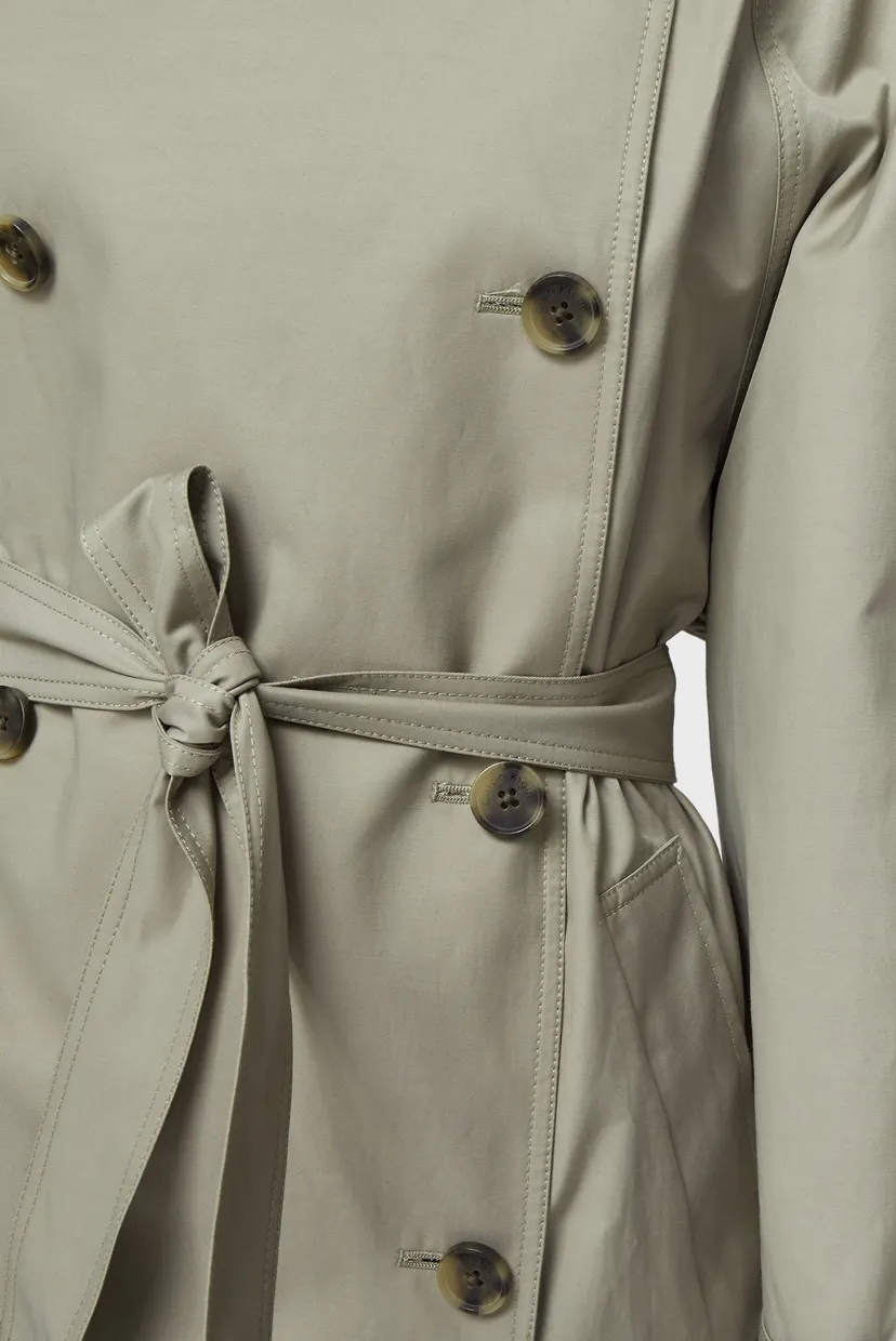 Женский бежевый тренч OVERSIZED TRENCH COAT 6
