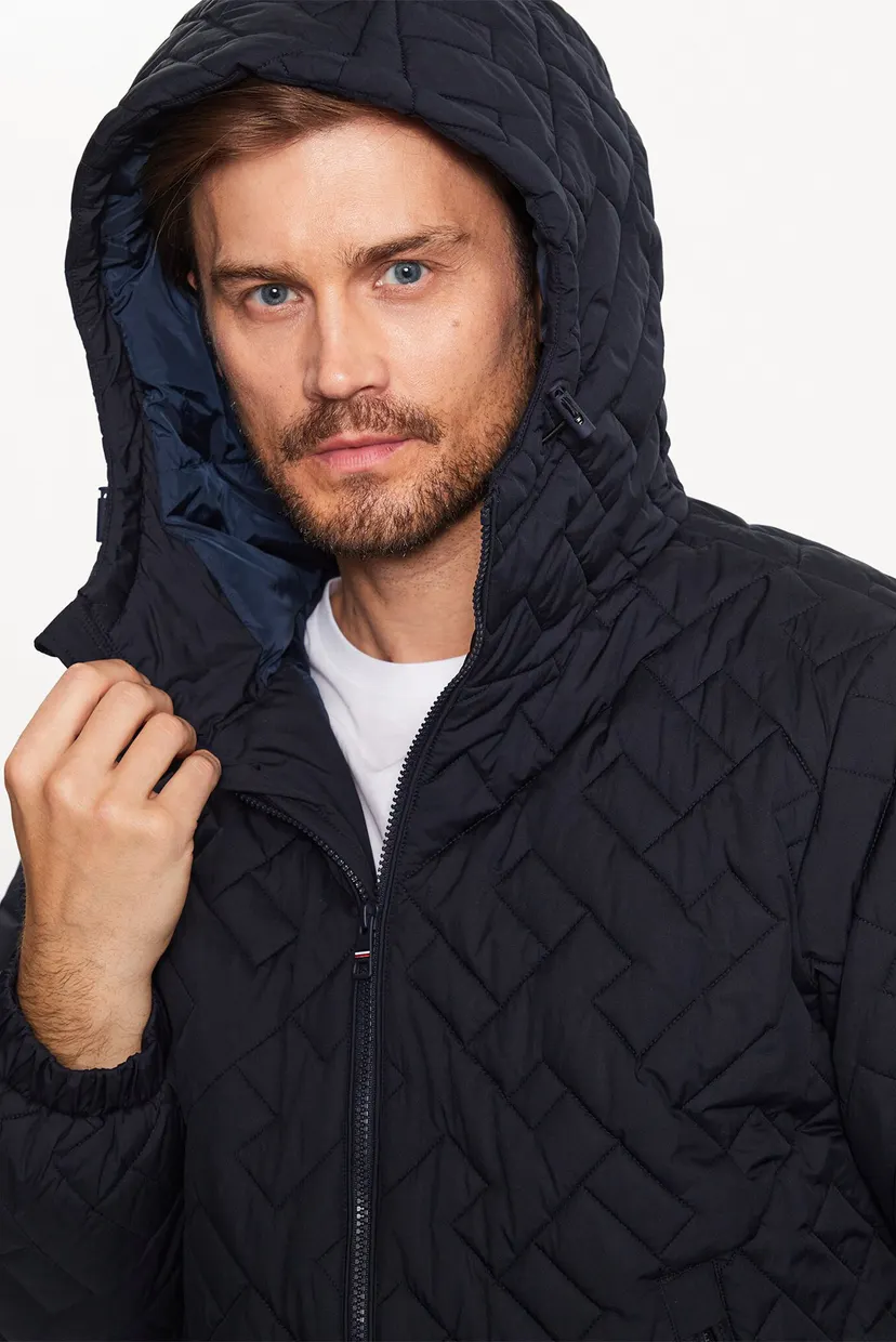Мужская темно-синяя куртка MONOGRAM QUILTED HDD JACKET 4