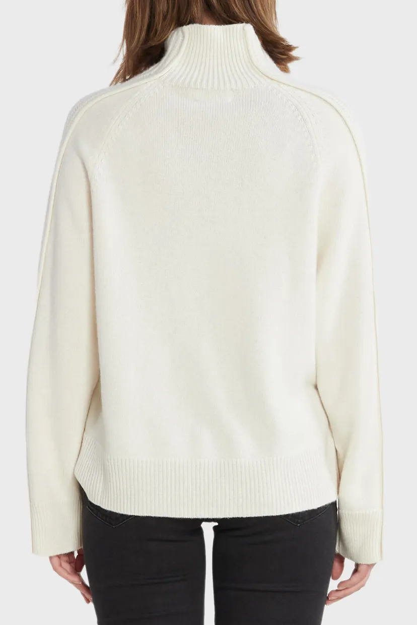 Гольф RECYCLED WOOL MOCK NECK SWEATER 3