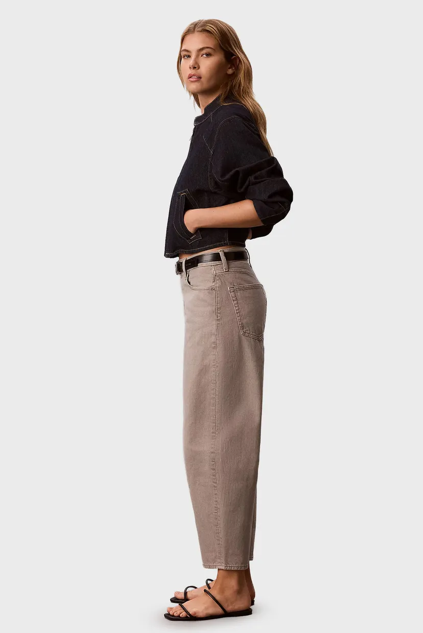 Джинсы/CROPPED BARREL JEAN GREY SAGE 3