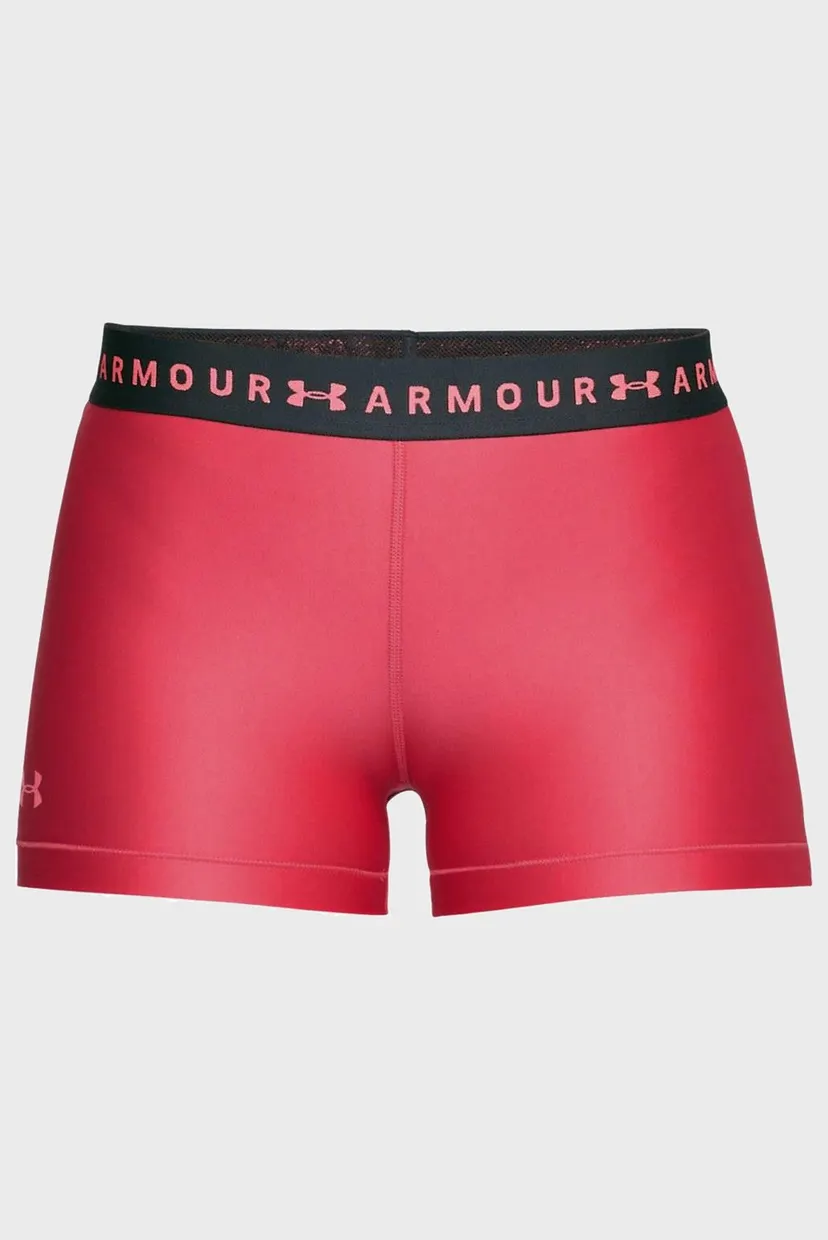 Женские розовые шорты UA HG Armour Shorty 4