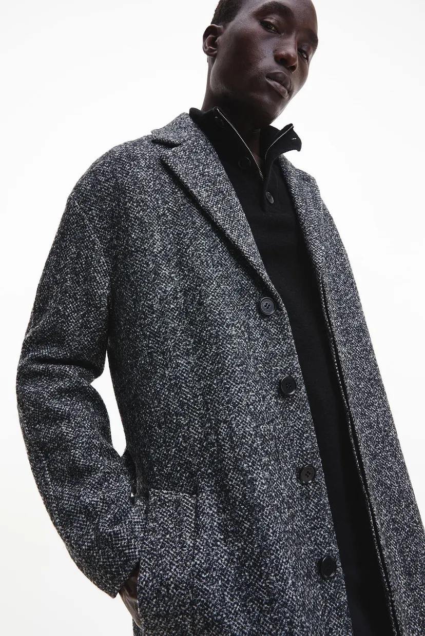 Пальто FELTED BOUCLE LONG COAT 3