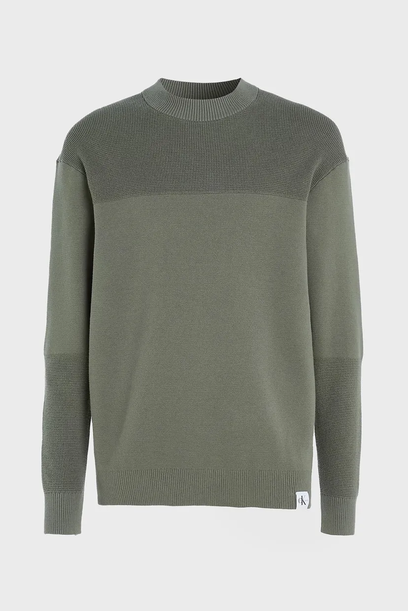 Свитер WOVEN TAB SWEATER 5