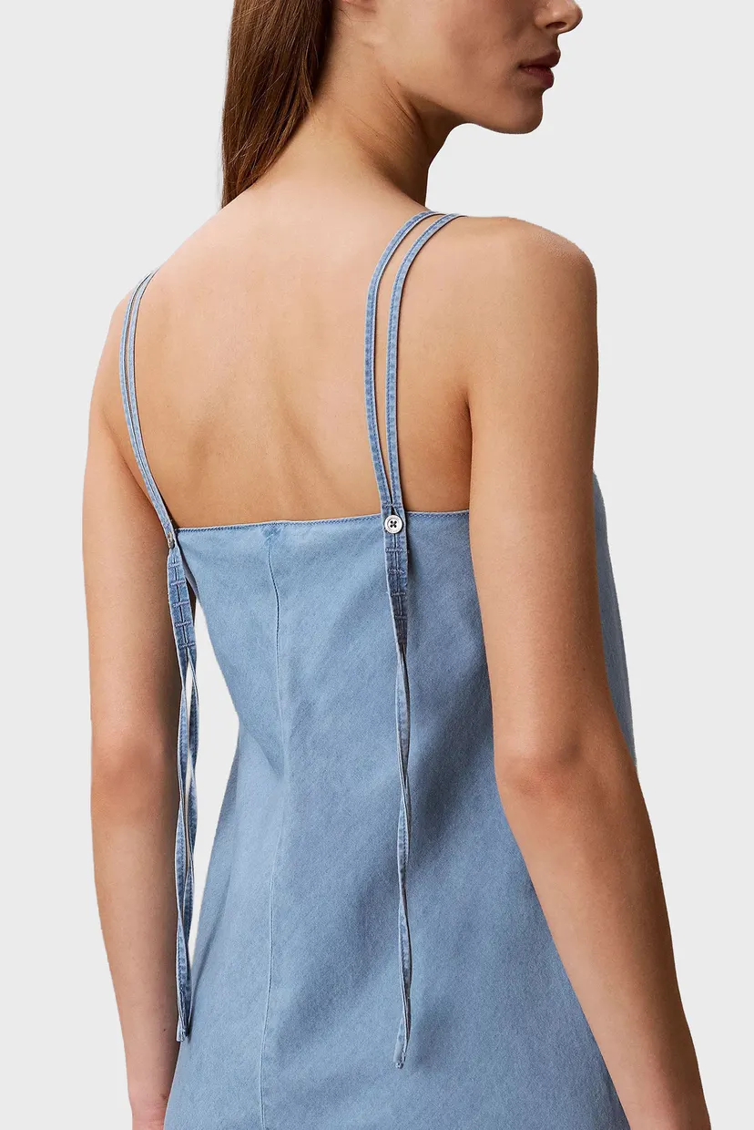 Платье BIAS CUT DENIM SOFT DRESS LIGHTW 5