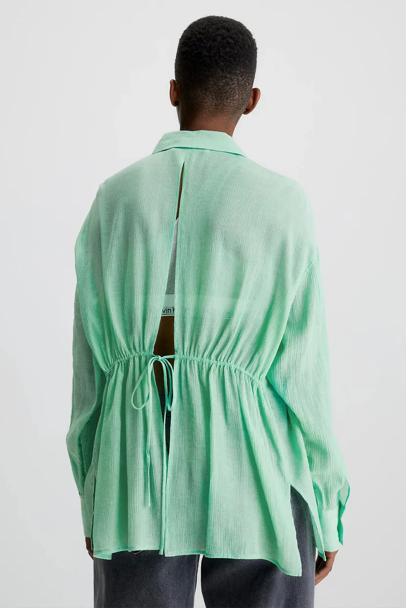 Рубашка CRINKLE TIE DETAIL SHIRT 7