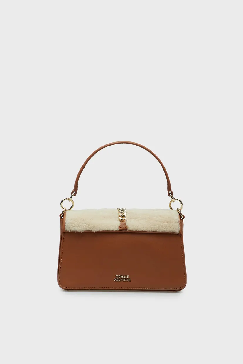 Сумка LUXE LEATHER CROSSOVER SHEARLING 4