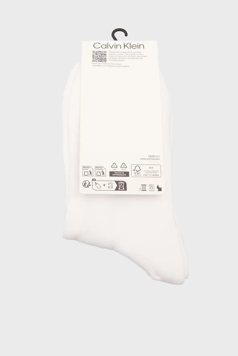 Носки CKJ WOMEN SHORT SOCK 2P CUT LO 3