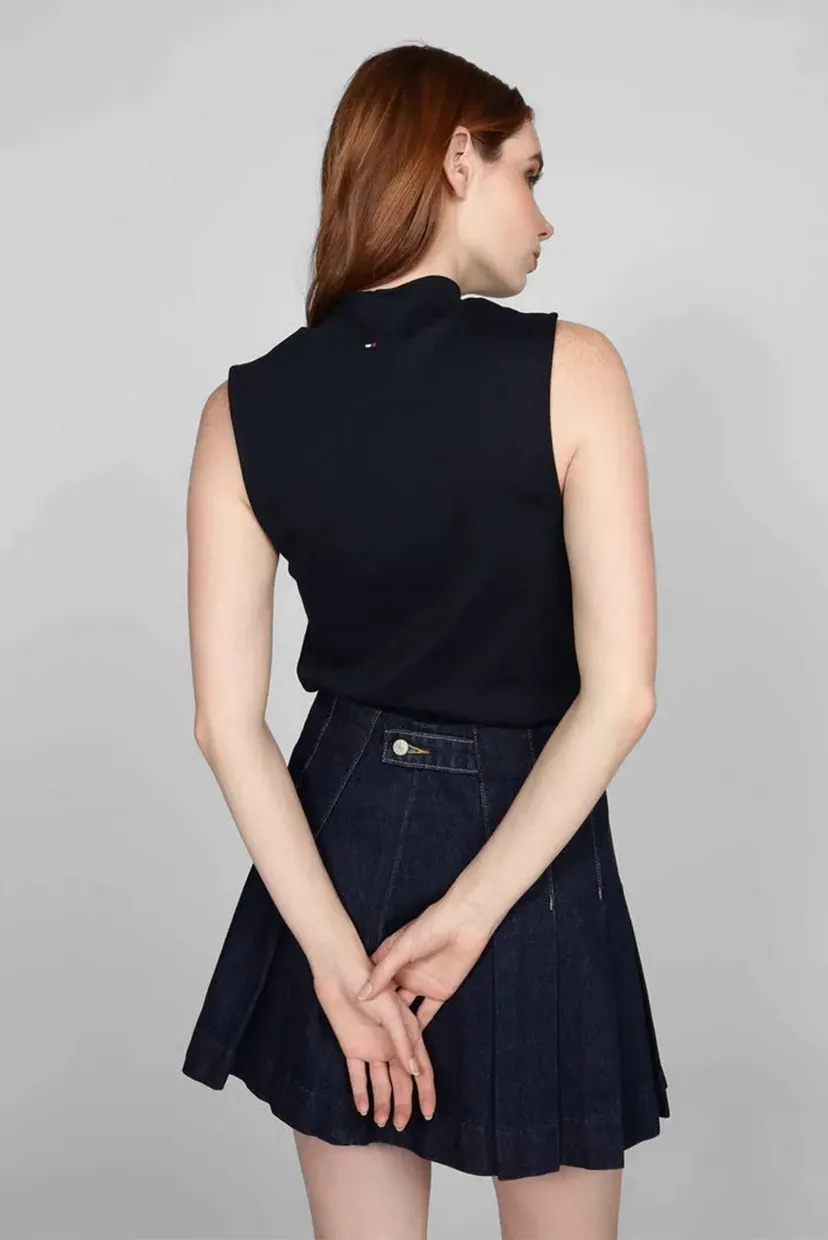 Футболка SLIM MONOTYPE STRIPE HIGH-NK TOP 3