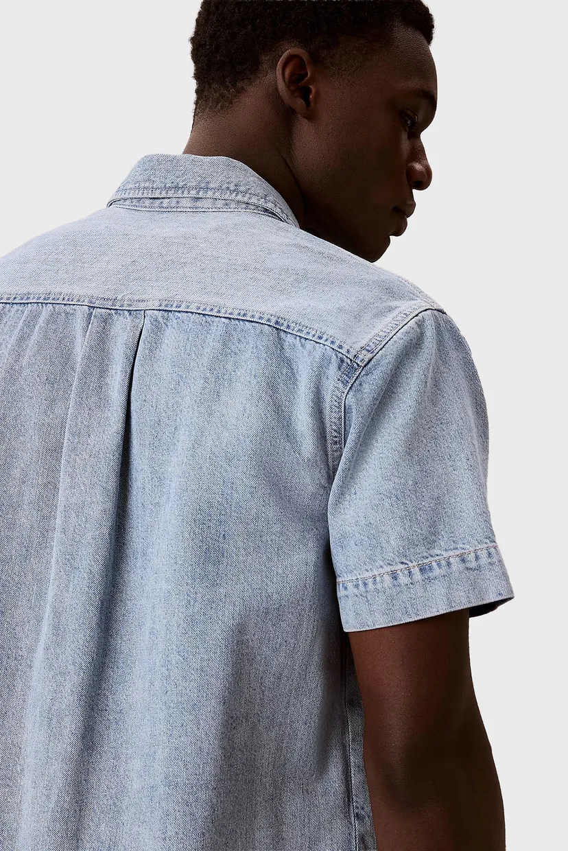 Рубашка с коротким рукавом SS LINEN DENIM UTILITY SHIRT SHA 5