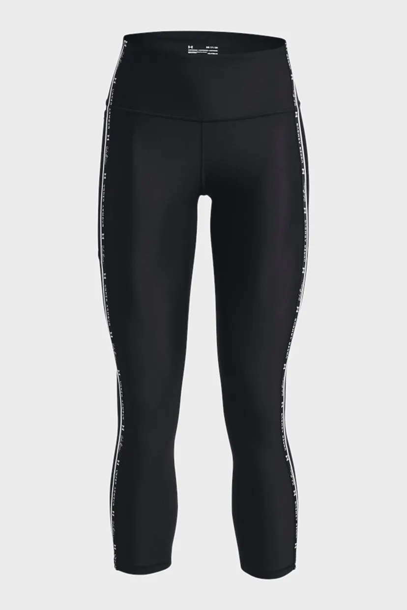 Женские черные тайтсы Armour Taped Ankle Leg 5
