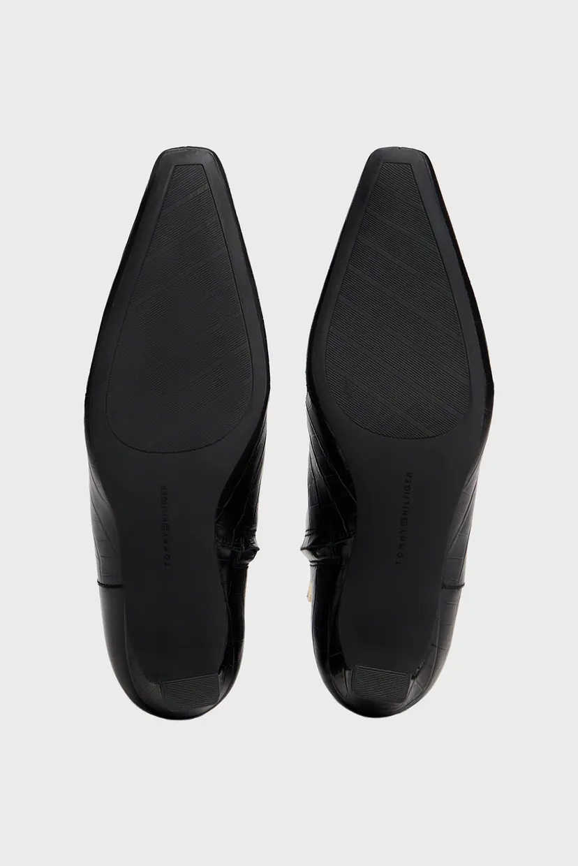 Ботильоны TH SQUARE TOE CROC KITTEN BOOTIE 5