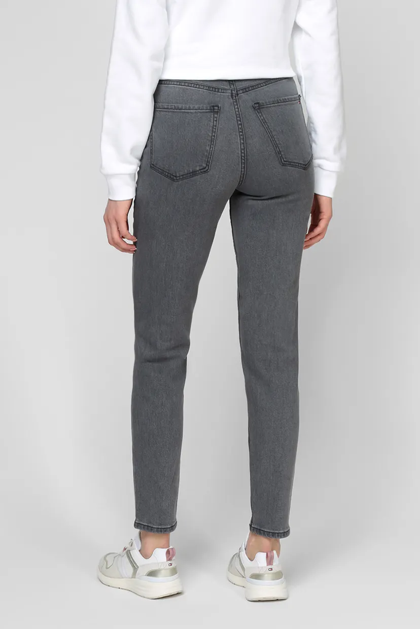 Женские серые джинсы GRAMERCY TAPERED 9