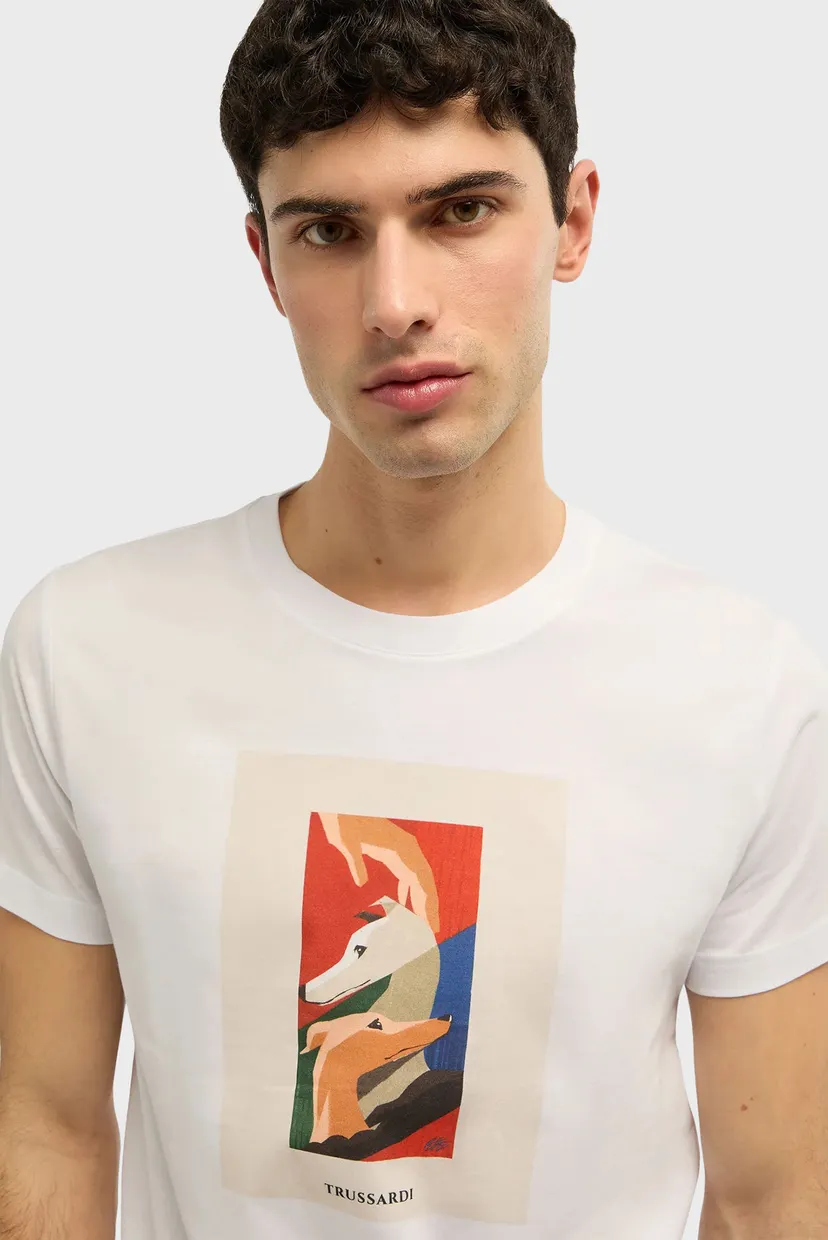 Футболка MTS16J16 T-SHIRT REGULAR FIT WITH VINTAGE PRINT 4