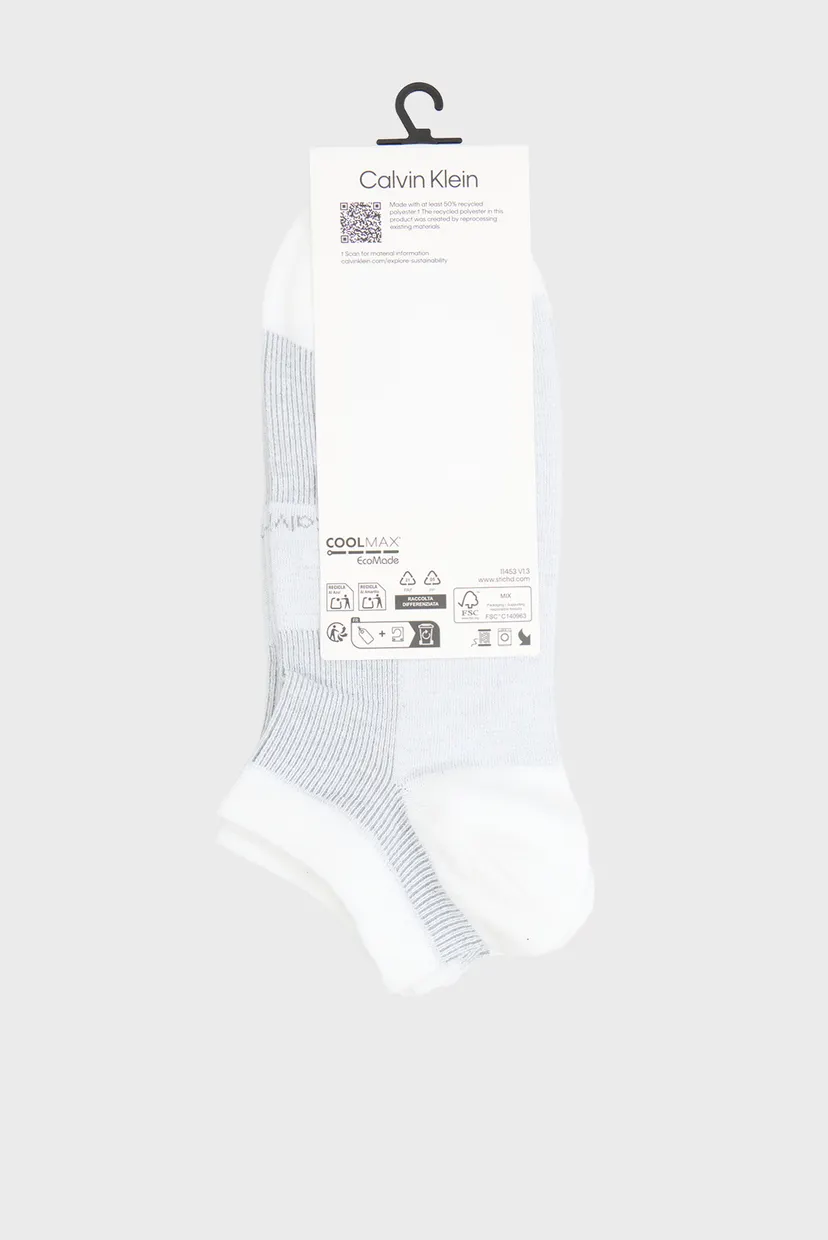 Носки CK MEN SNEAKER 2P SUMMER RIB 3