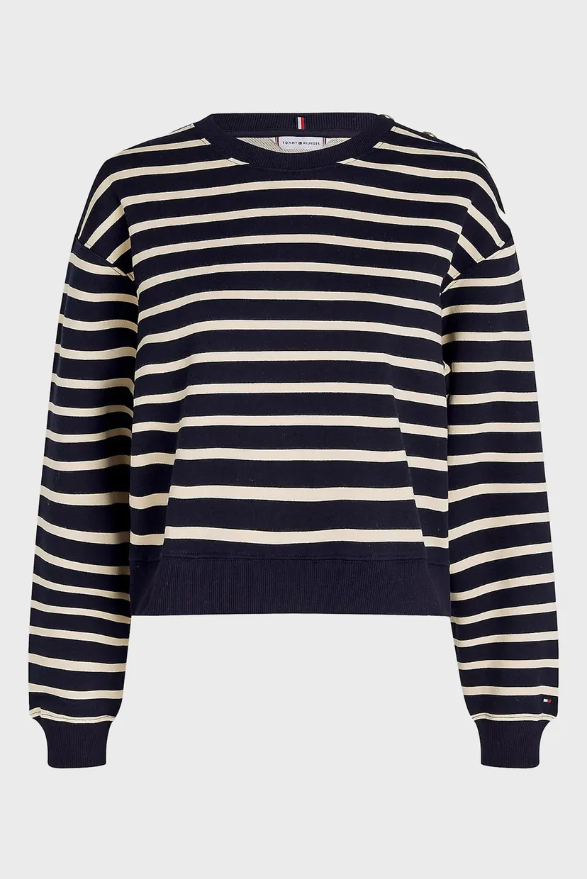 Свитшот REG GOLD BTN C-NK SWEATSHIRT 5