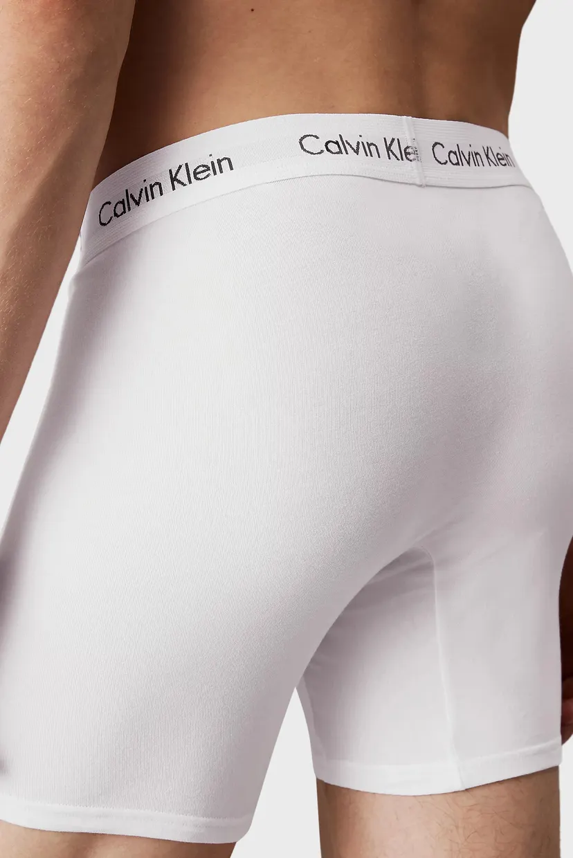 Мужские белые боксеры (3 шт) 3P BOXER BRIEF 8