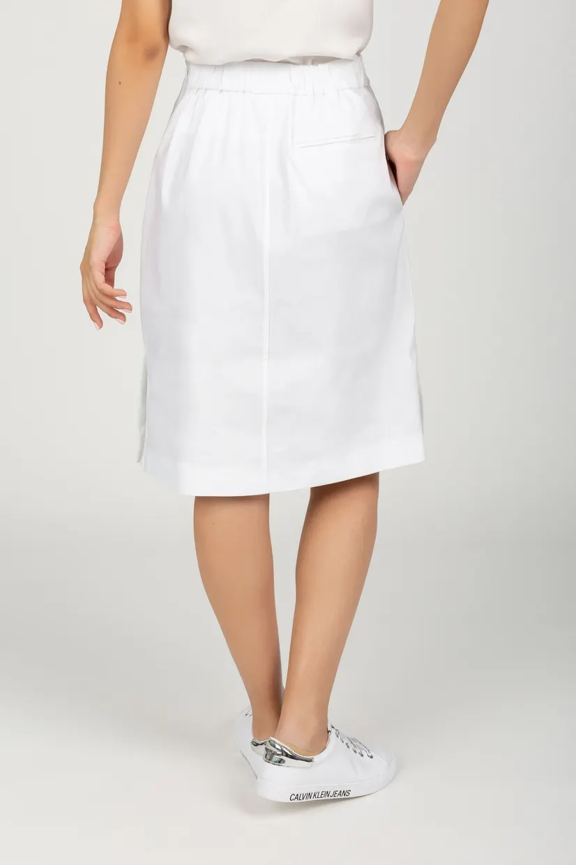 Юбка LINEN SIDE SPLIT SKIRT 3