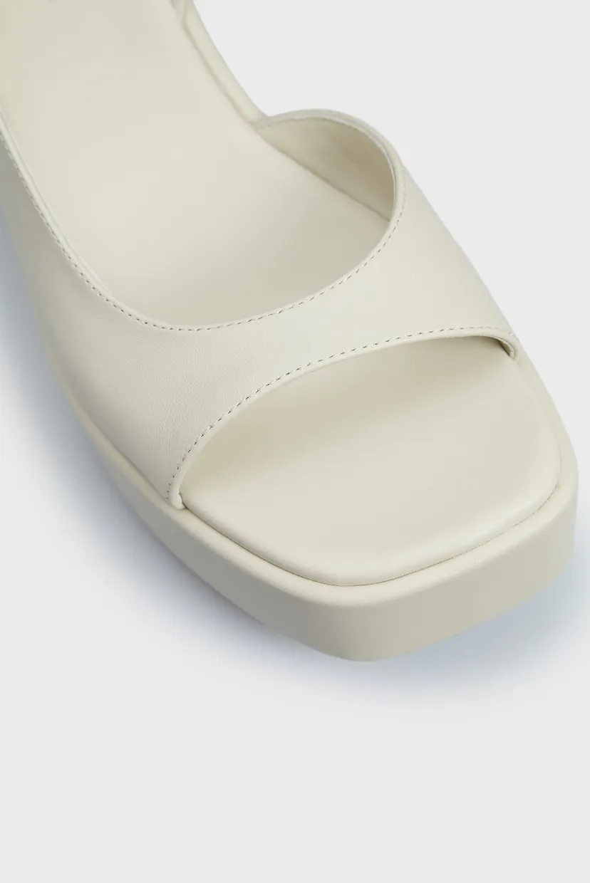 Сандалии/WEDGE PEEP TOE SANDAL 30 LTH 4