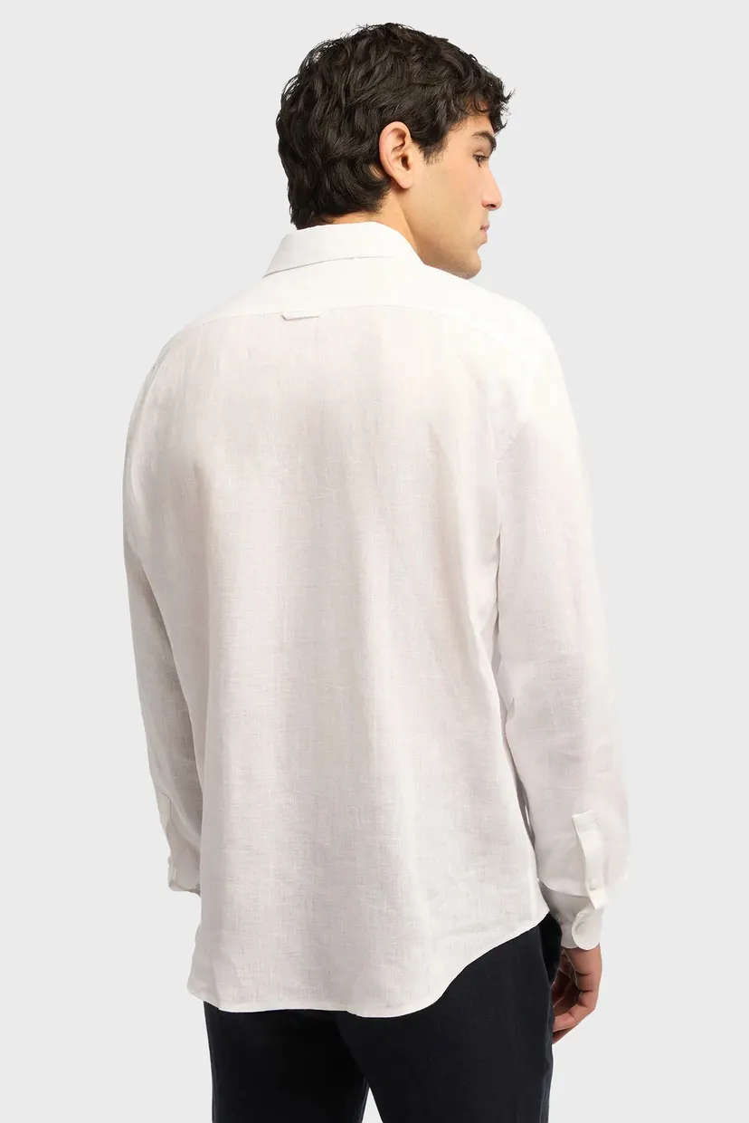 Рубашка MS108T19 REGULAR FIT SHIRT - LINEN 3