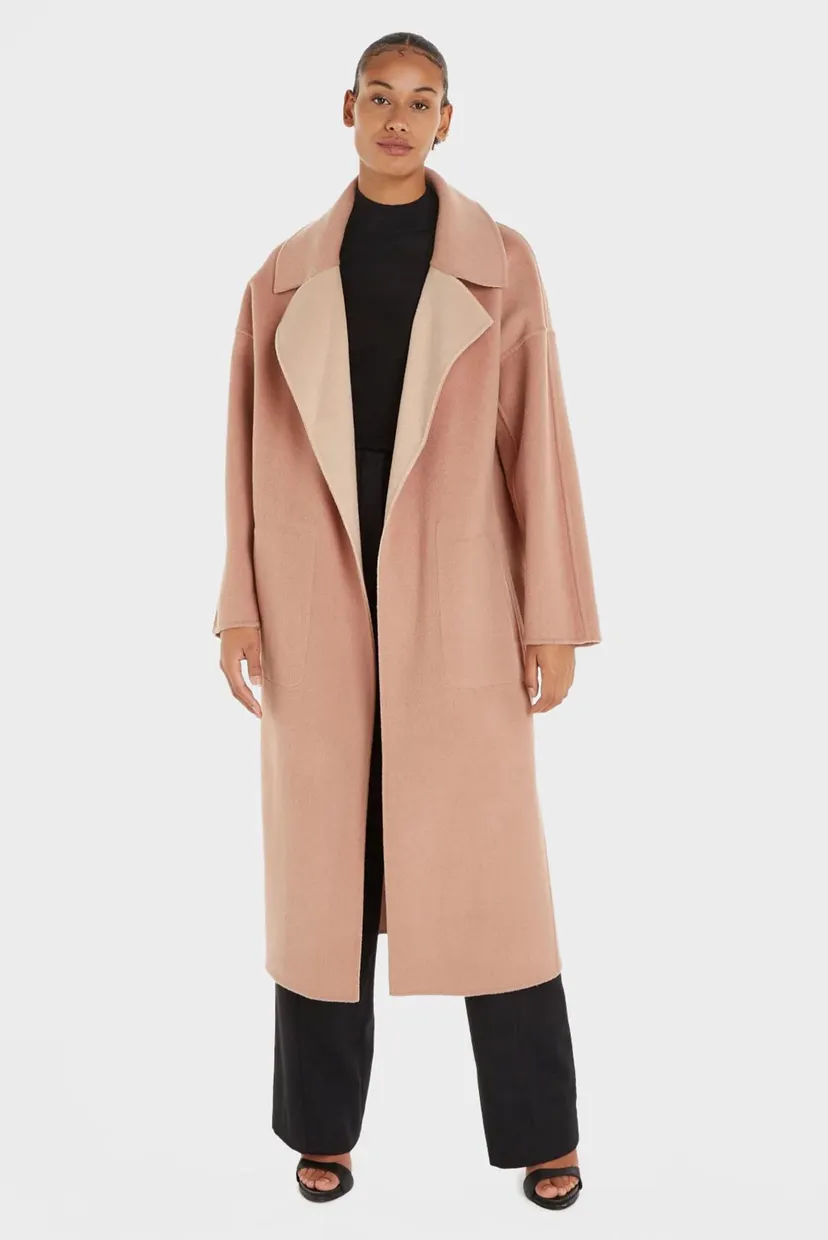 Пальто DF WOOL REVERSIBLE WRAP COAT 7