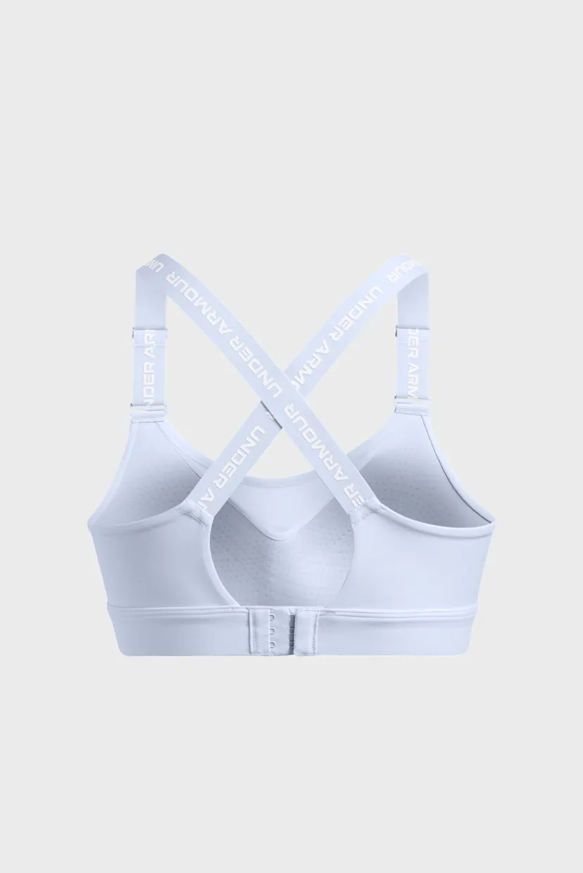 Женский голубой топ UA Infinity High 2.0 Bra 7
