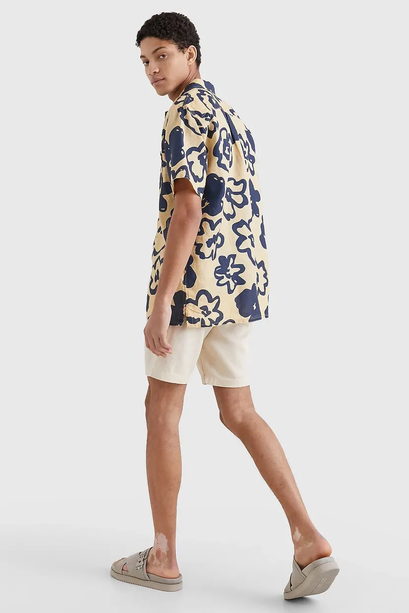 Қысқа жеңді жейде BIG FLORAL PRINT RF SHIRT S S 3