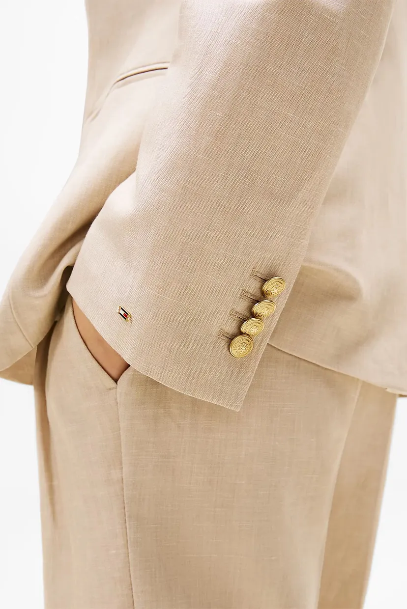 Пиджак LINEN MIX SLIM DB BLAZER 6