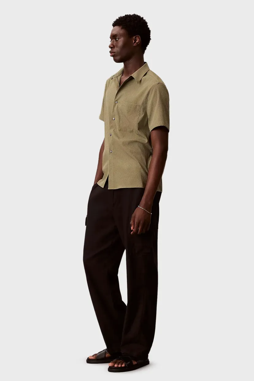 Рубашка с коротким рукавом SS SOLID SEERSUCKER CLASSIC SHIR 3