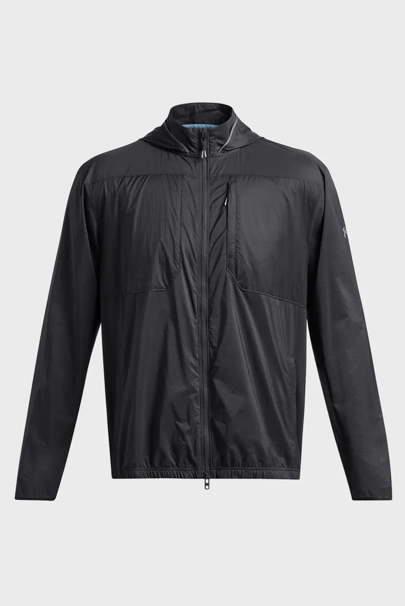Мужская темно-серая ветровка UA TRAIL RUN JACKET 6