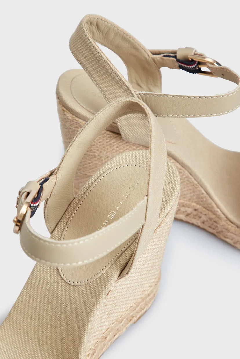 Женские бежевые босоножки SEASONAL WEBBING WEDGE 4