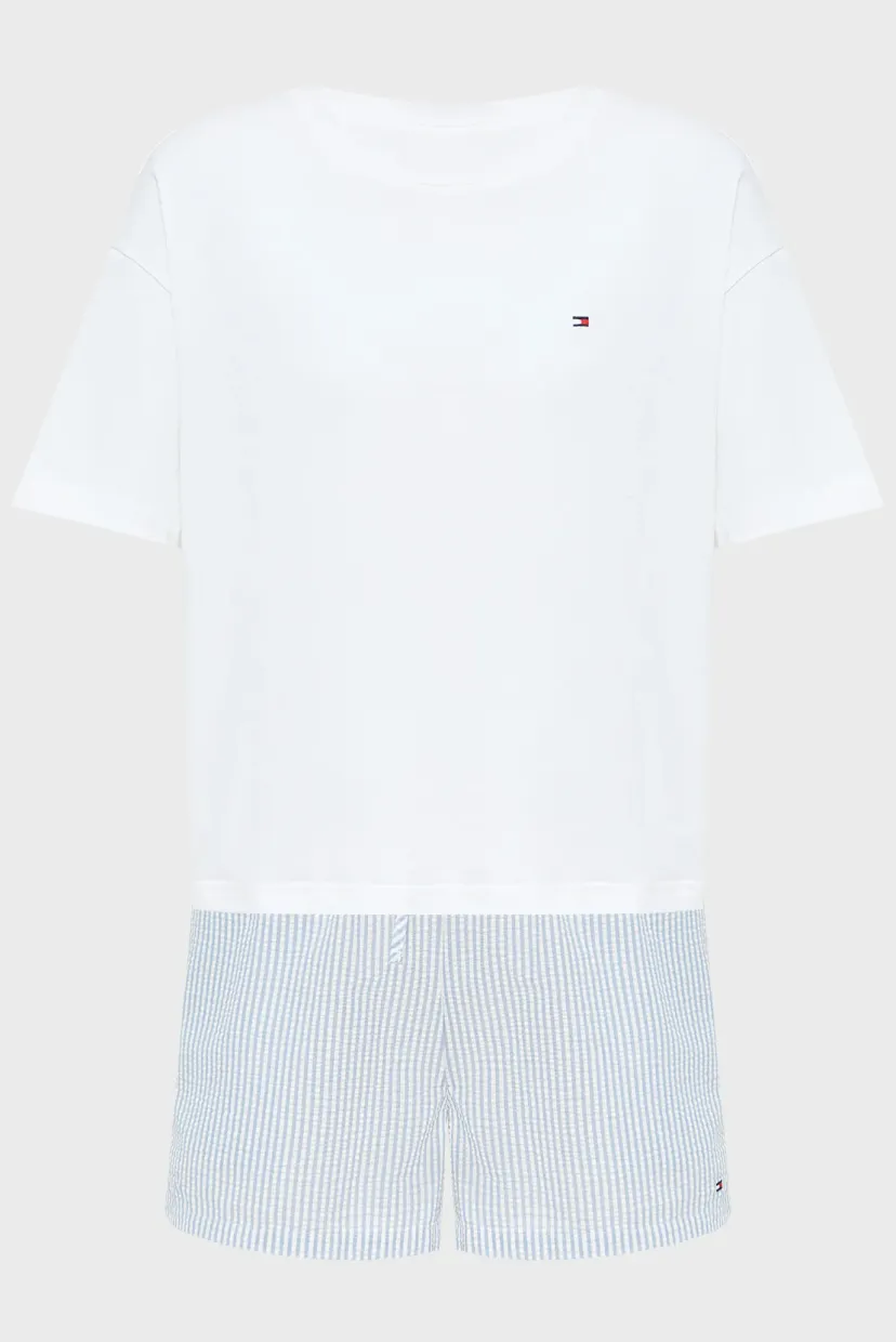 Пижама JERSEY TEE SEERSUCKER SHORT SET 5