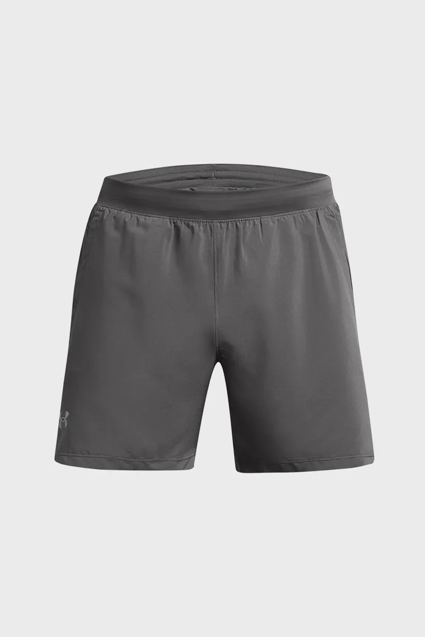 Мужские серые шорты UA LAUNCH 5'' SHORTS 5