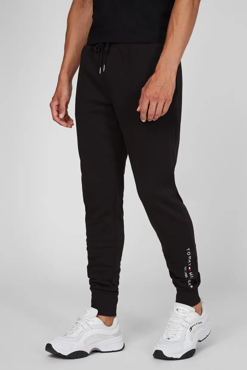 Мужские черные спортивные брюки HILFIGER LOGO 8
