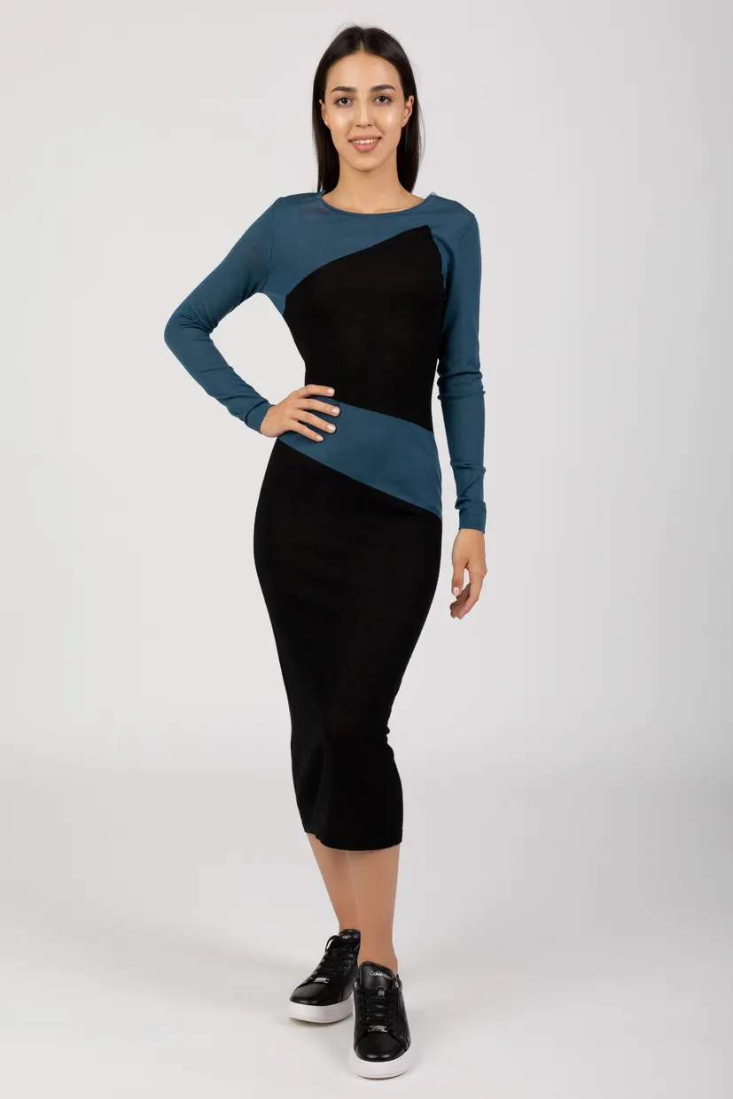 Платье CLRBLOCK EXTRA FINE WOOL DRESS 5