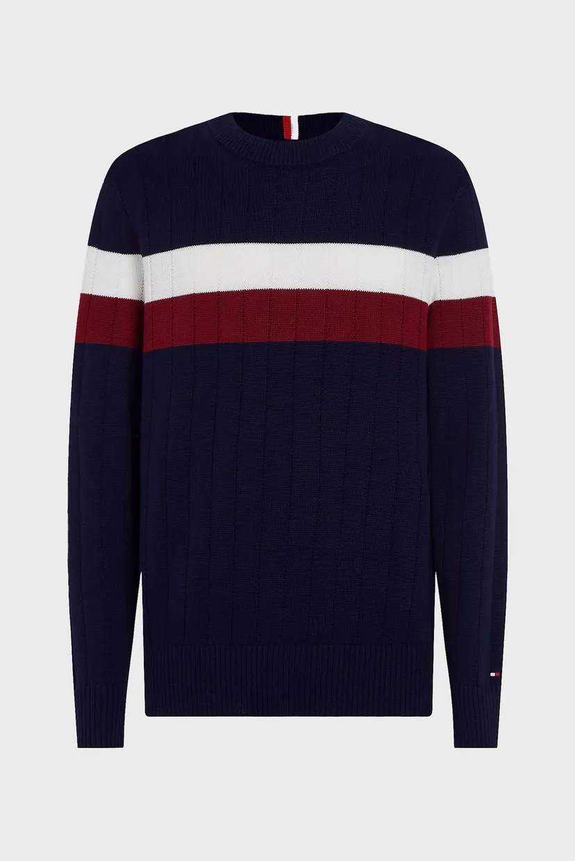 Свитер COLOURBLOCK STRUCTURE C NECK 5