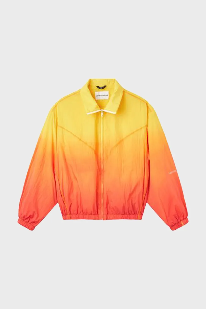 Женская оранжевая ветровка DIP DYE WINDBREAKER 10