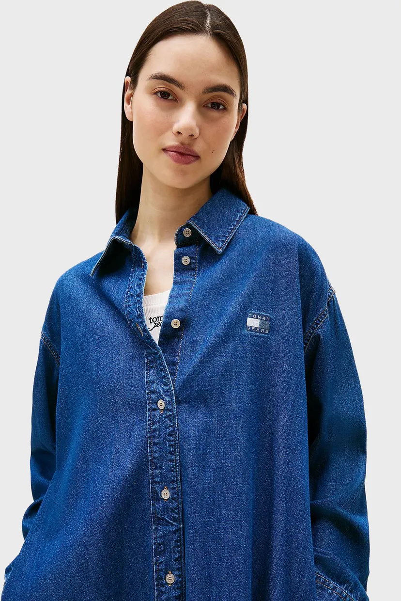 Платье/RELAXED SHIRT DRESS 4