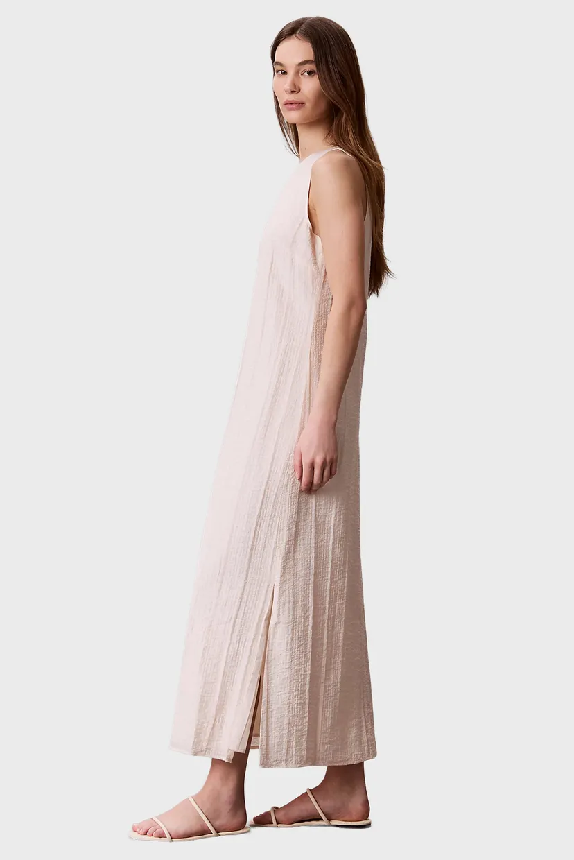 Платье/VISCOSE SHEER STRIPE SHIFT DRESS 3