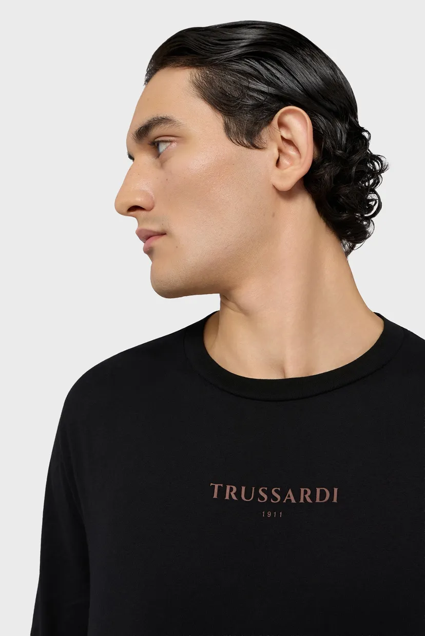 Лонгслив MTL02J02 REGULAR FIT LS T-SHIRT - TRUSSARDI PRINT 3
