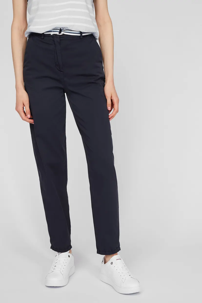 Женские синие брюки CO MODERN TAPERED CHINO 6