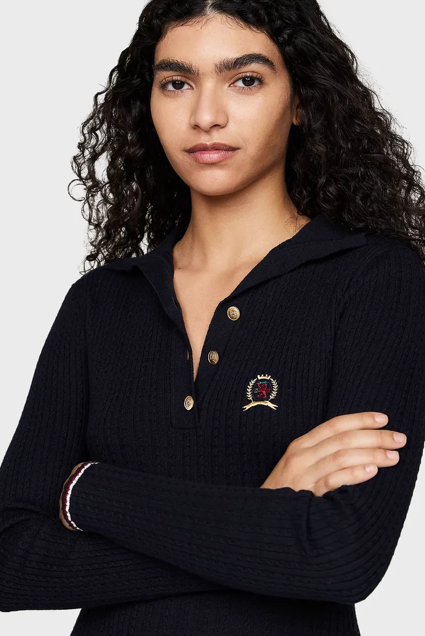 Платье THC CC GS CABLE POLO SWTR DRESS 3