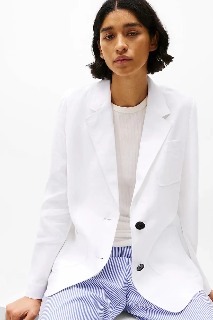 Пиджак ESS LINEN REGULAR SB BLAZER 4